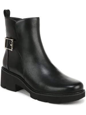 Delilah Womens Buckle Booties