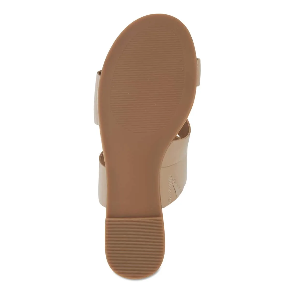 Detour Slide in Nude Leather
