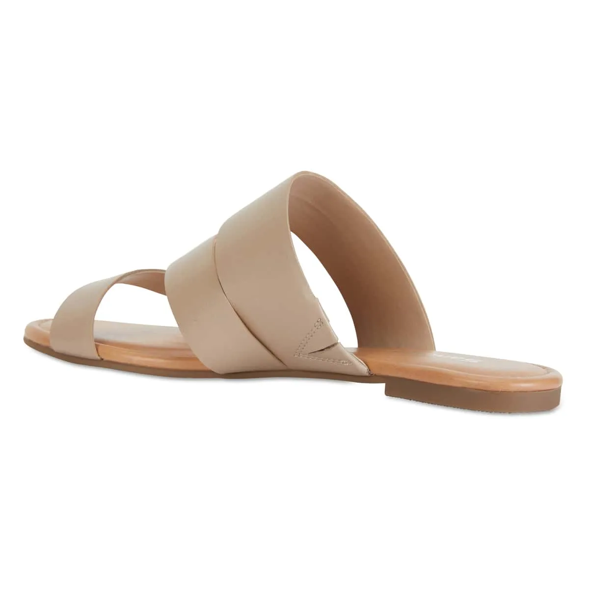 Detour Slide in Nude Leather