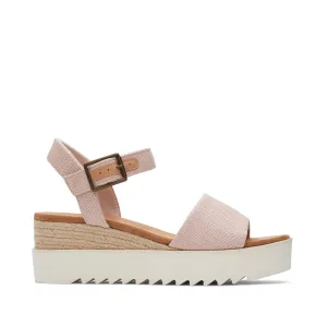 Diana Pink Wedge Sandal