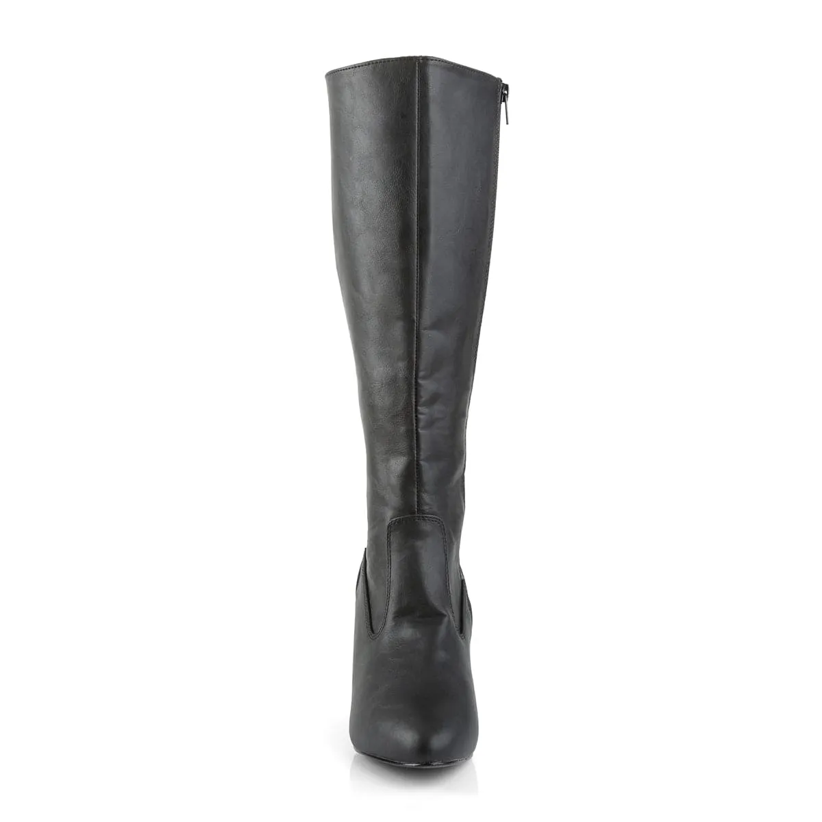 DIVINE-2018 Black Faux Leather