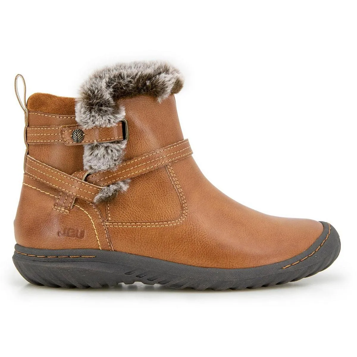 Dolce Womens Faux Fur Lined Faux Leather Winter & Snow Boots