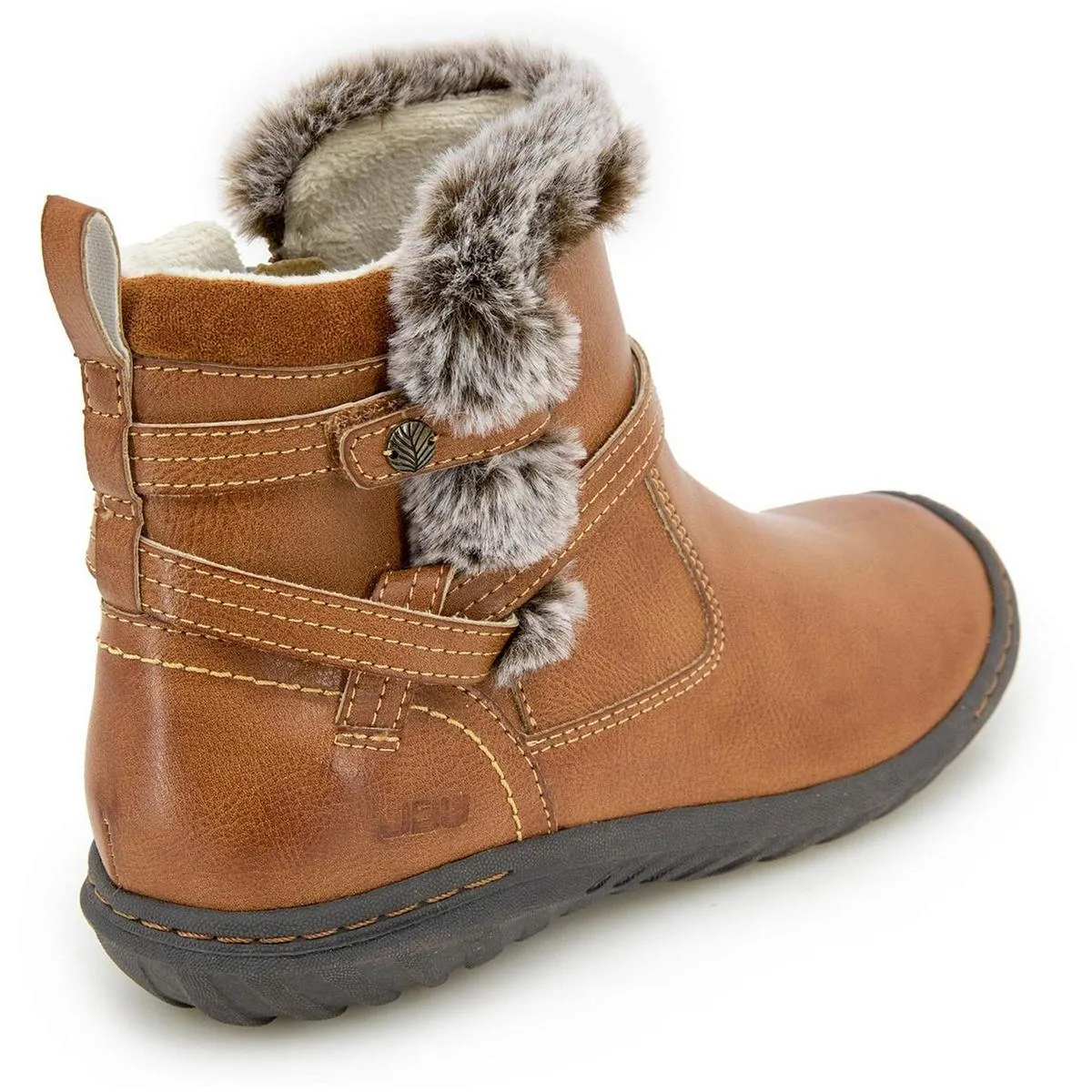 Dolce Womens Faux Fur Lined Faux Leather Winter & Snow Boots
