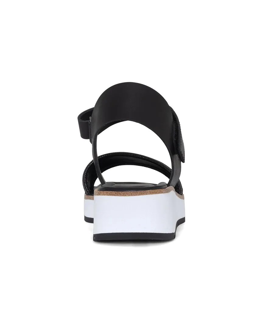 Donald Pliner Kinsley Leather-Trim Sandal