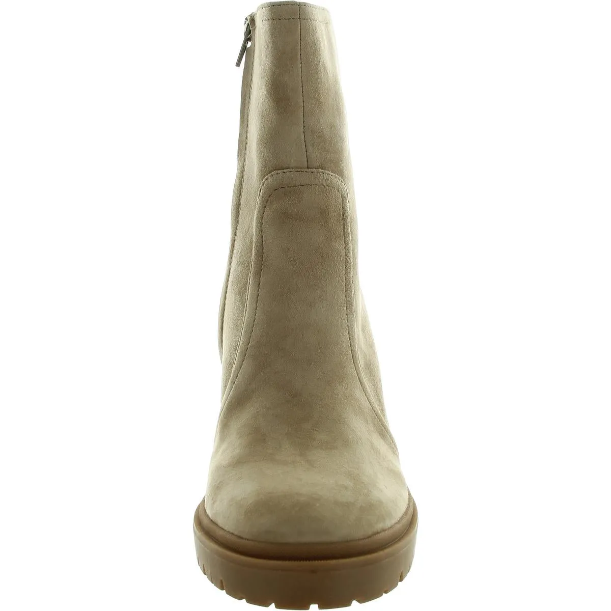 Dovesy Womens Block Heel Suede Ankle Boots