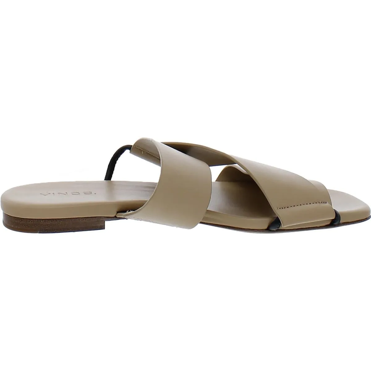 Dylan Womens Patent Strappy Slide Sandals