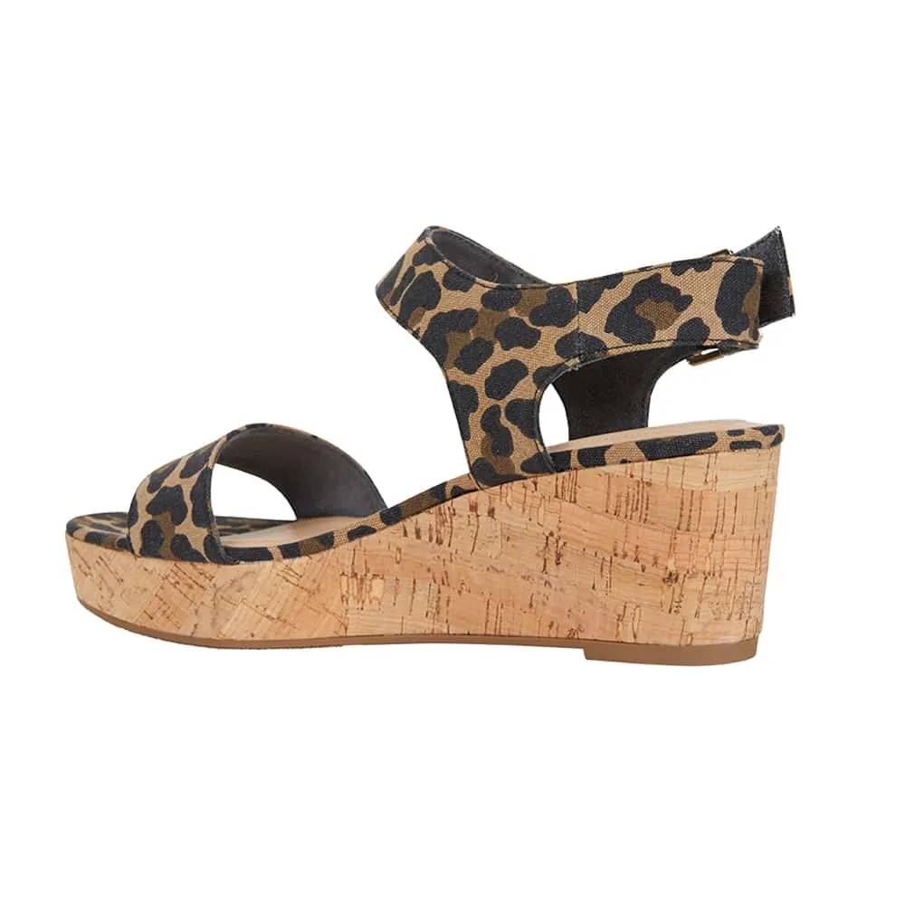 Ember Heel in Animal Fabric