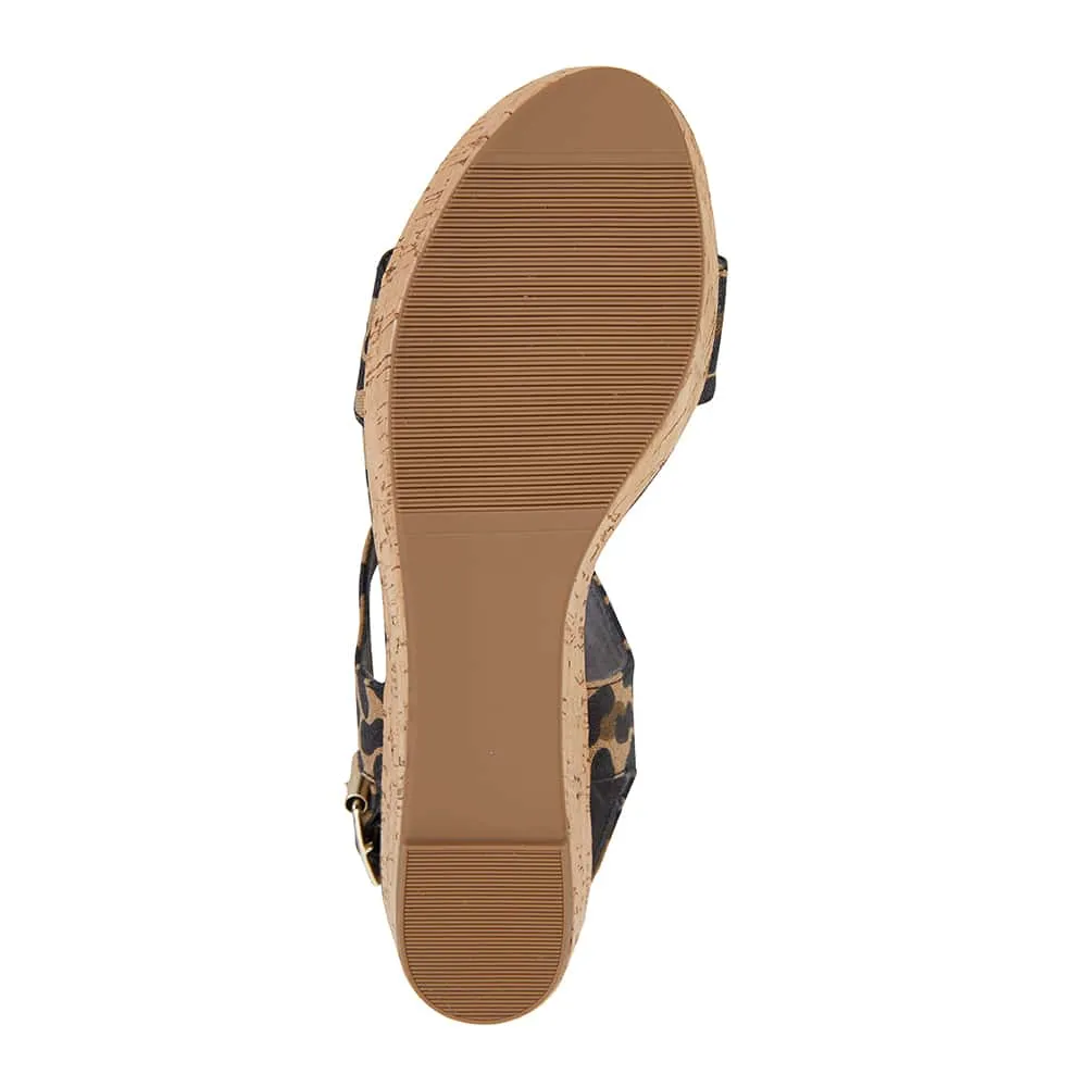 Ember Heel in Animal Fabric