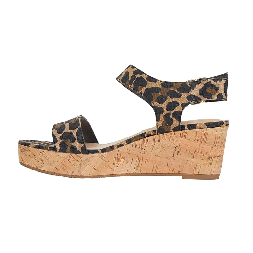 Ember Heel in Animal Fabric