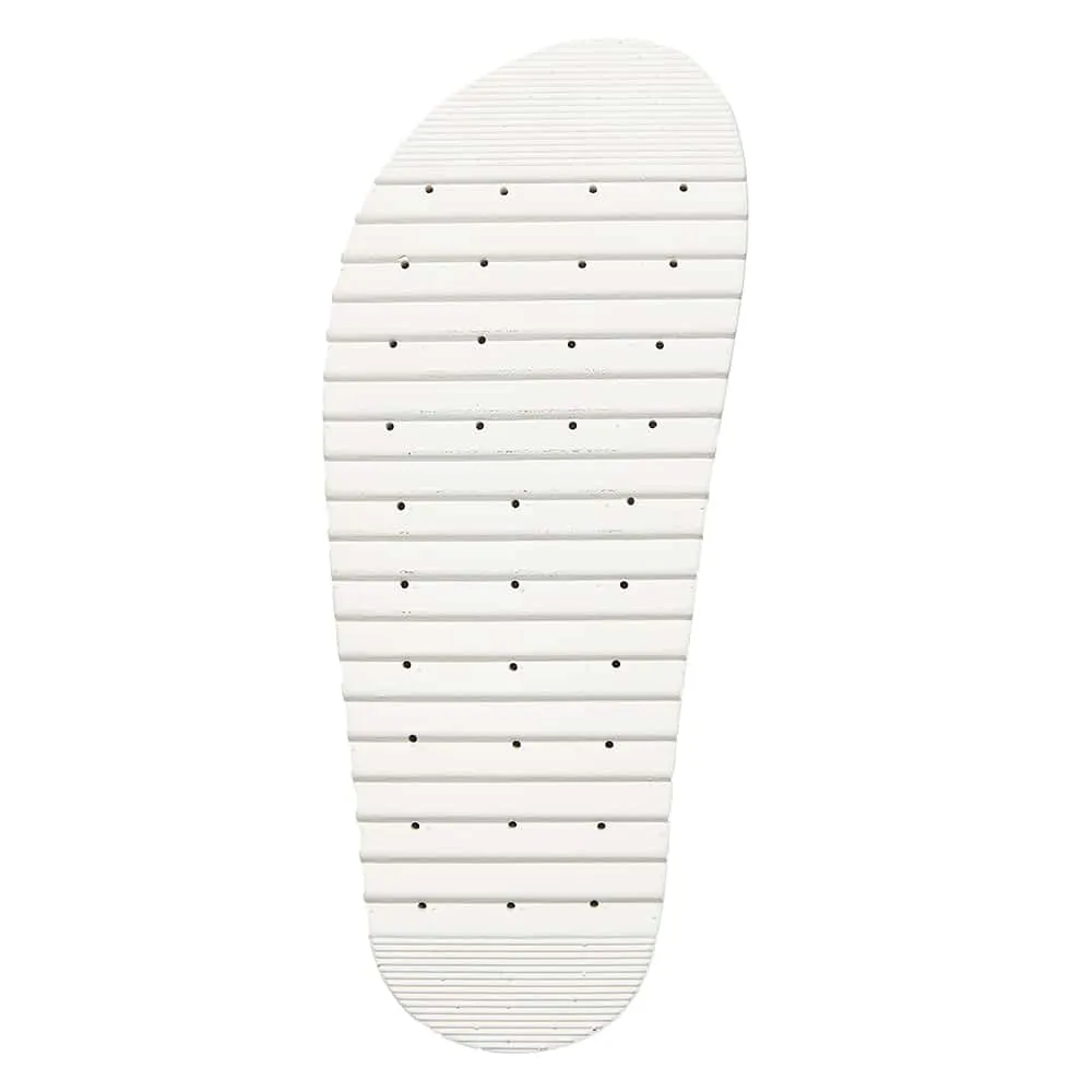 Essex Slide in White Smooth