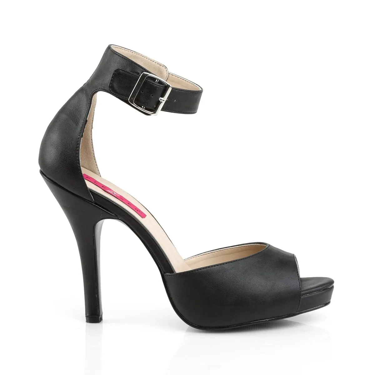 EVE-02 Black Faux Leather