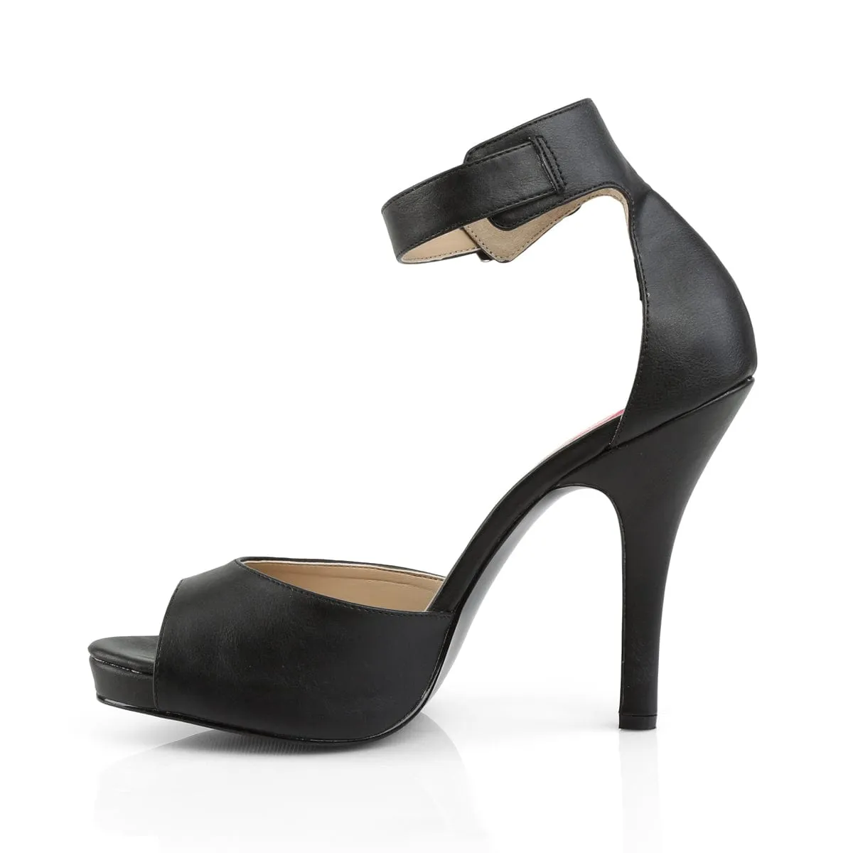 EVE-02 Black Faux Leather