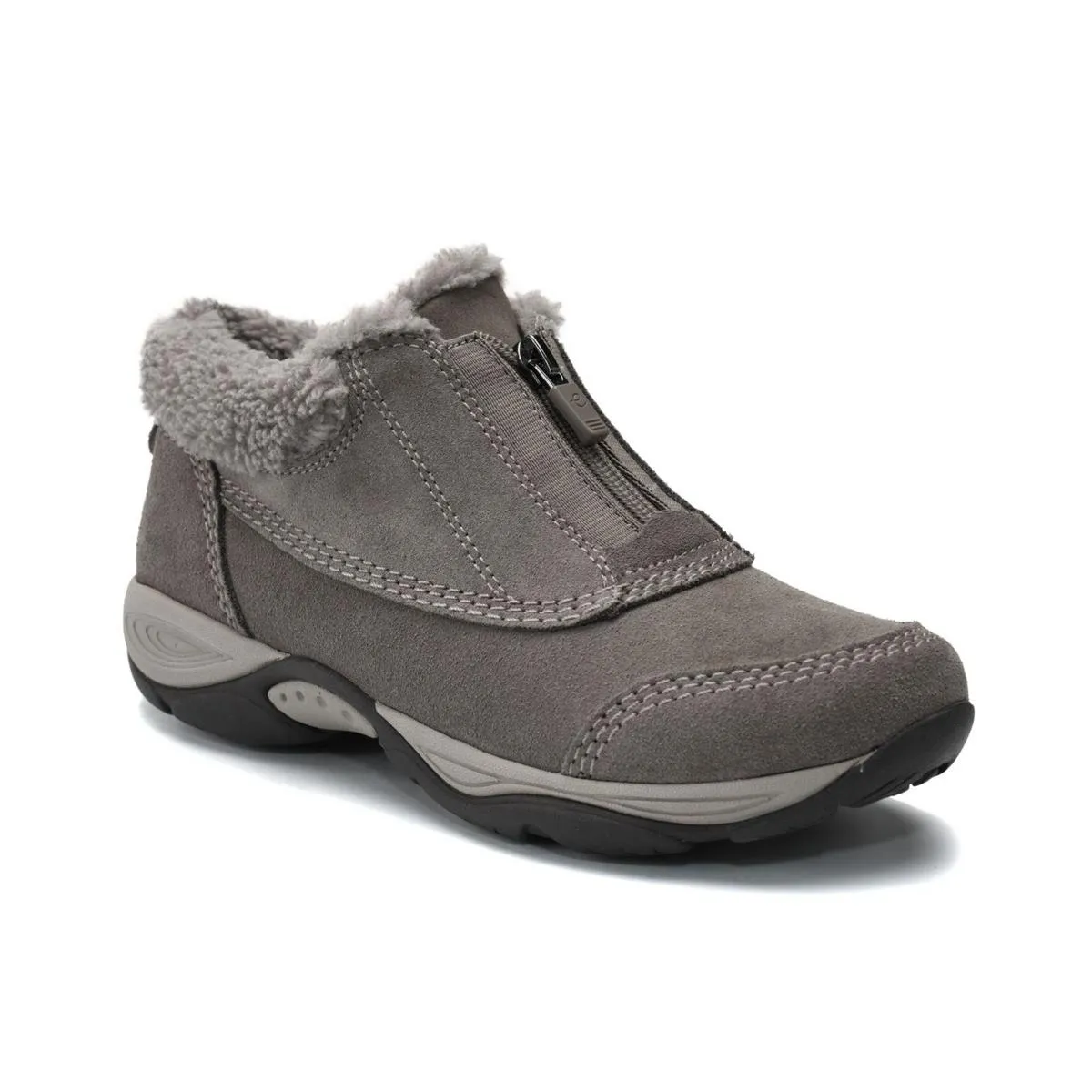 Exclaim Womens Suede Ankle Booties