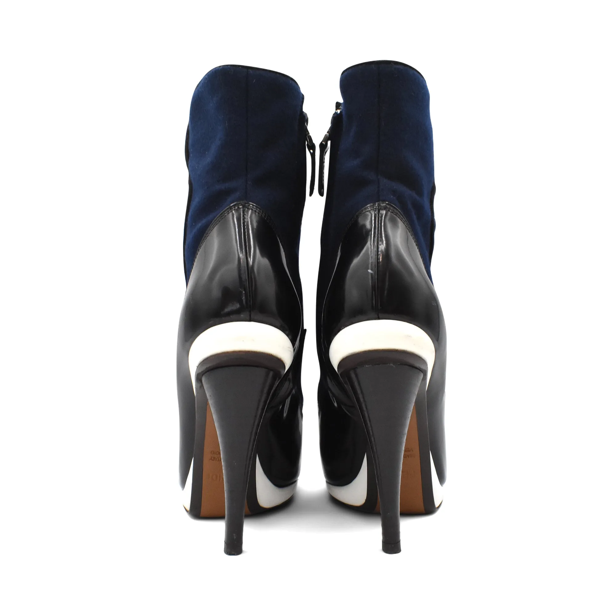 Fendi Wool Ankle Booties - Women's 38