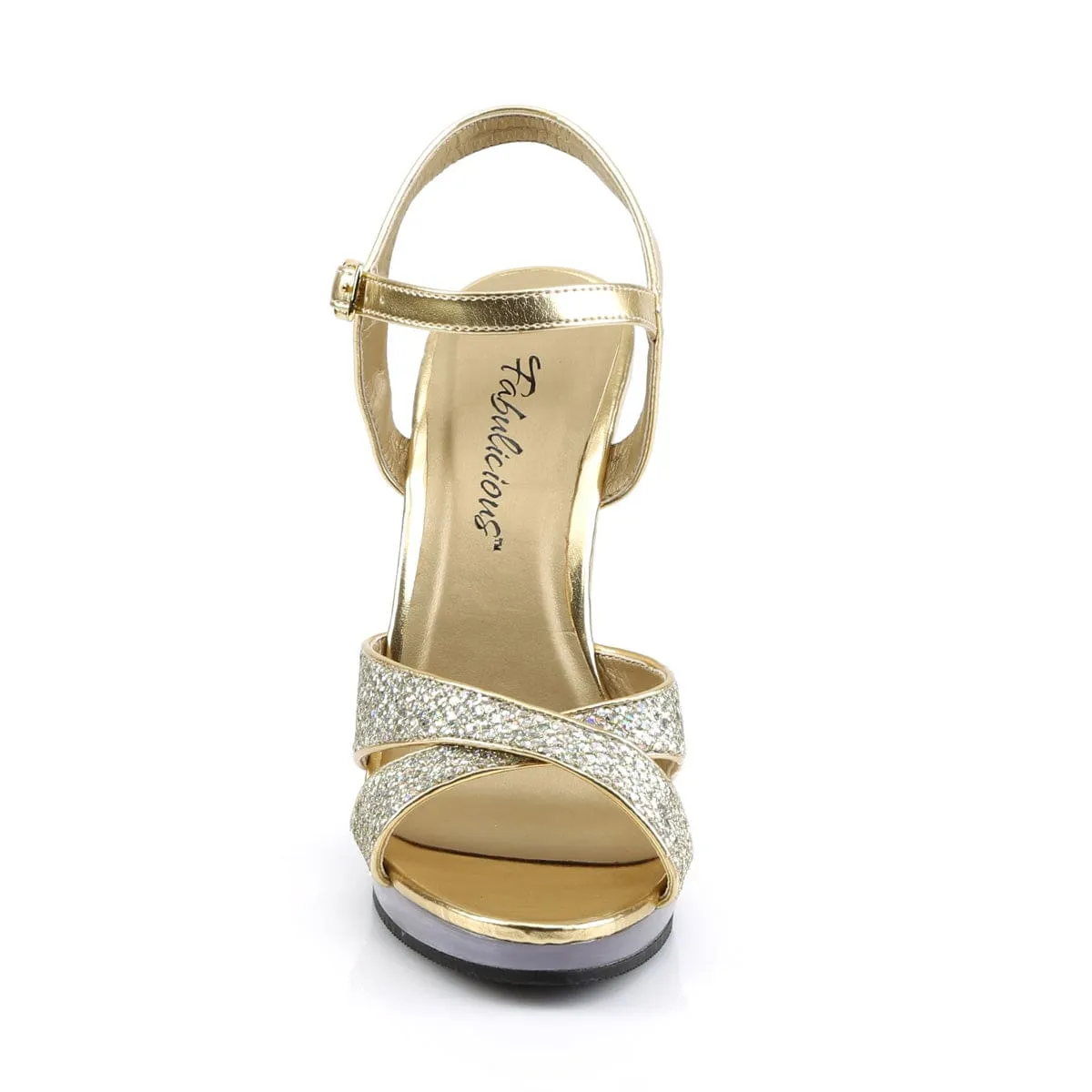 FLAIR-419(G) Gold Multi Glitter/Clear