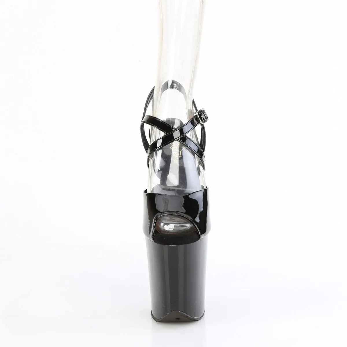 FLAMINGO-824 Black Patent/Black