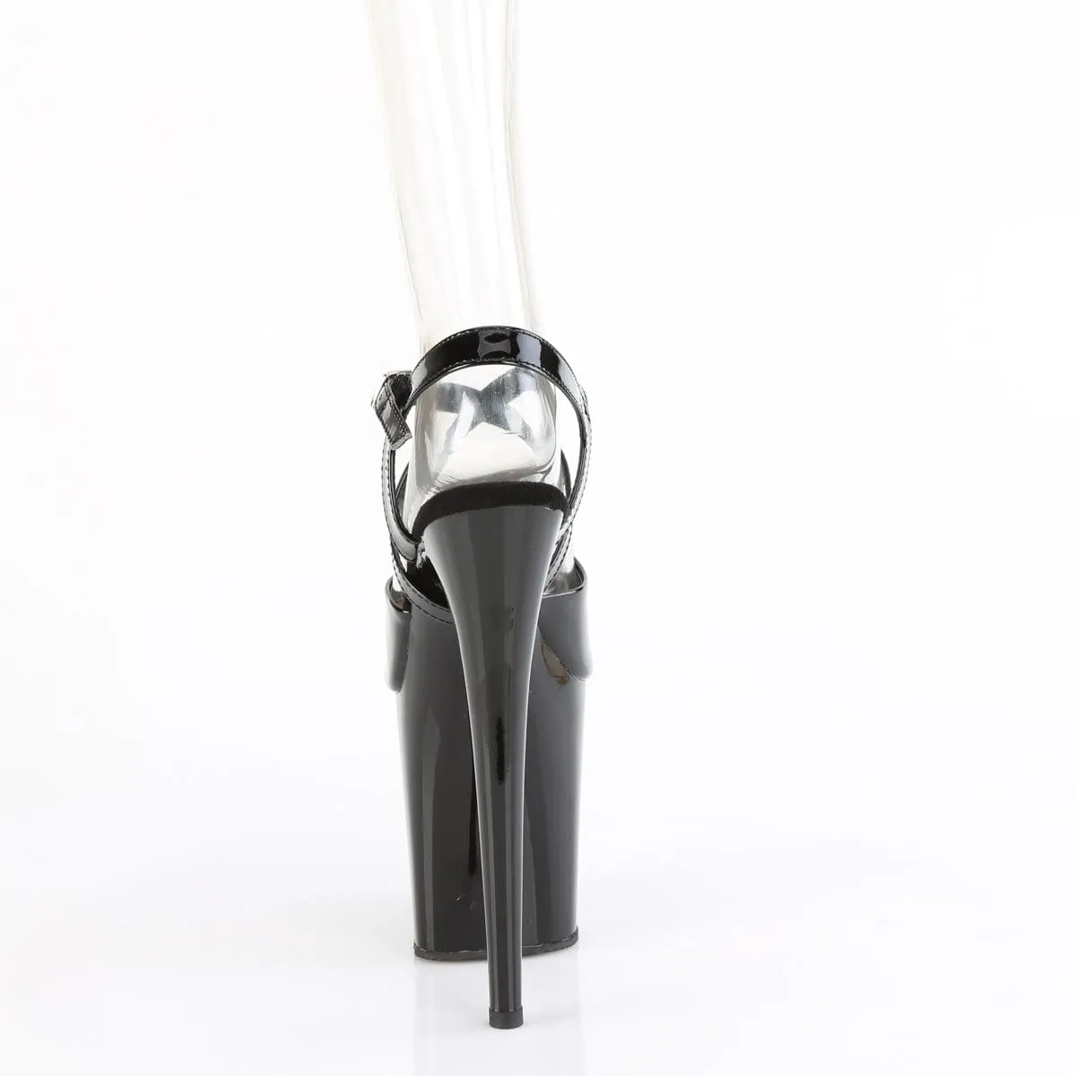 FLAMINGO-824 Black Patent/Black