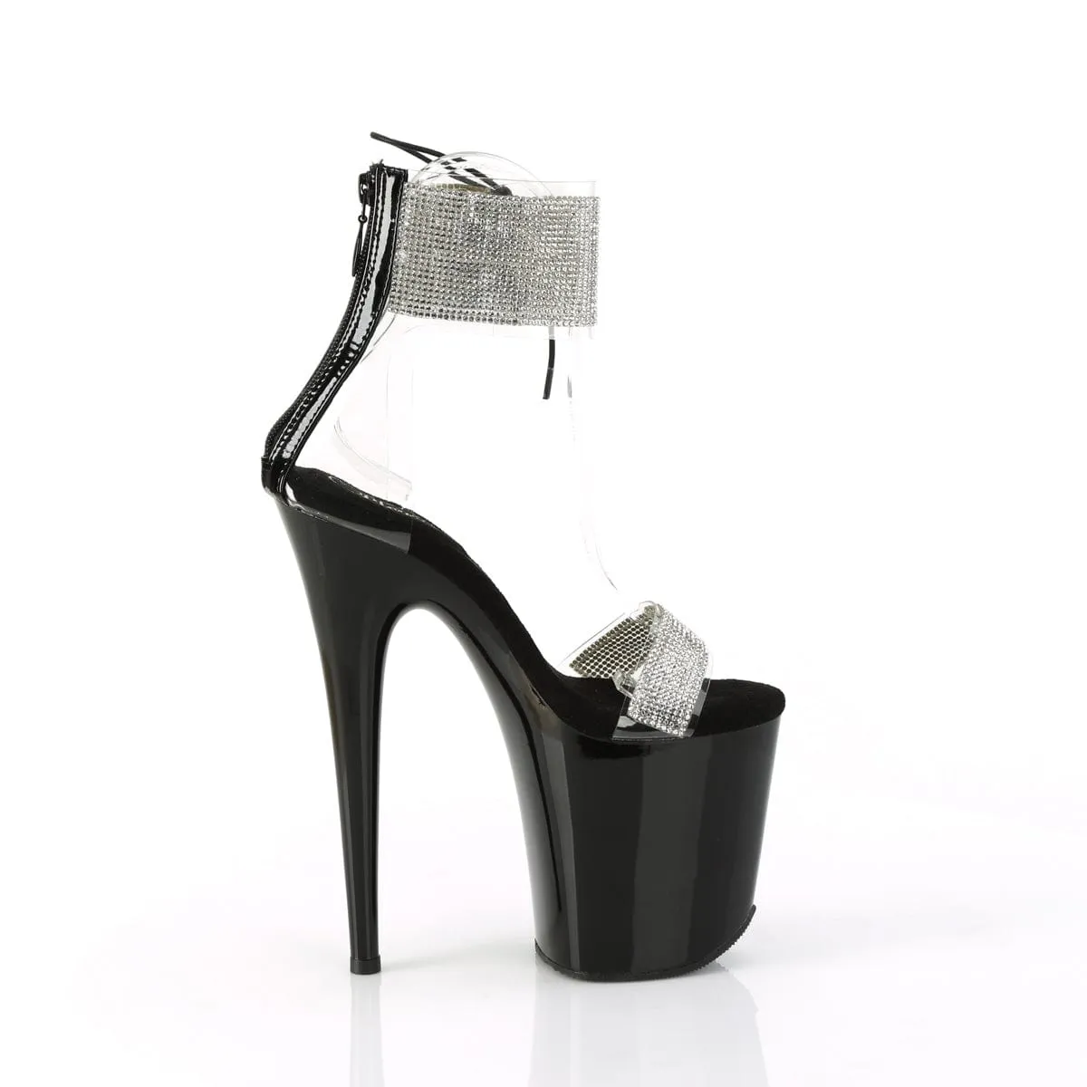 FLAMINGO-827RS Clear-Black/Black
