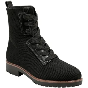 Fran 2 Womens Ankle Pull On Combat & Lace-up Boots