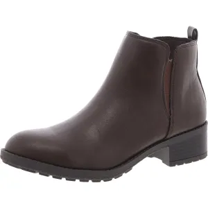 Garenrr Womens Zipper Man Made Ankle Boots