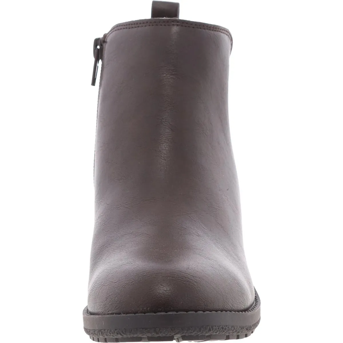 Garenrr Womens Zipper Man Made Ankle Boots