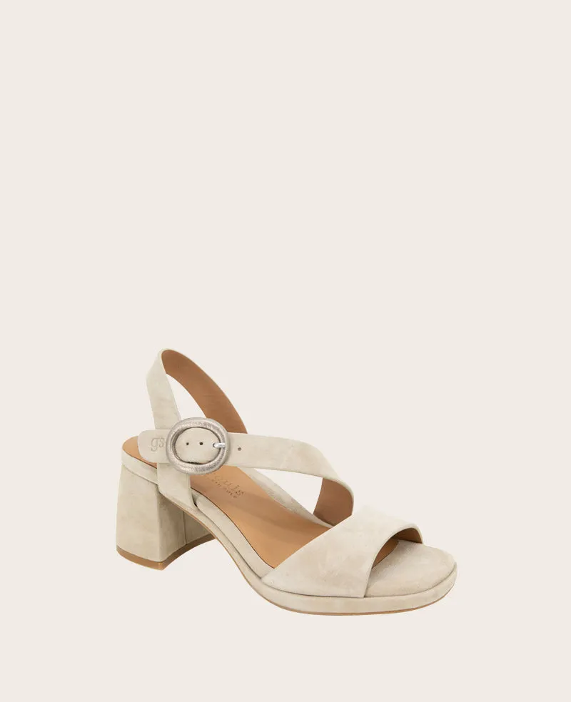 GENTLE SOULS - Roma Suede Heel Sandal