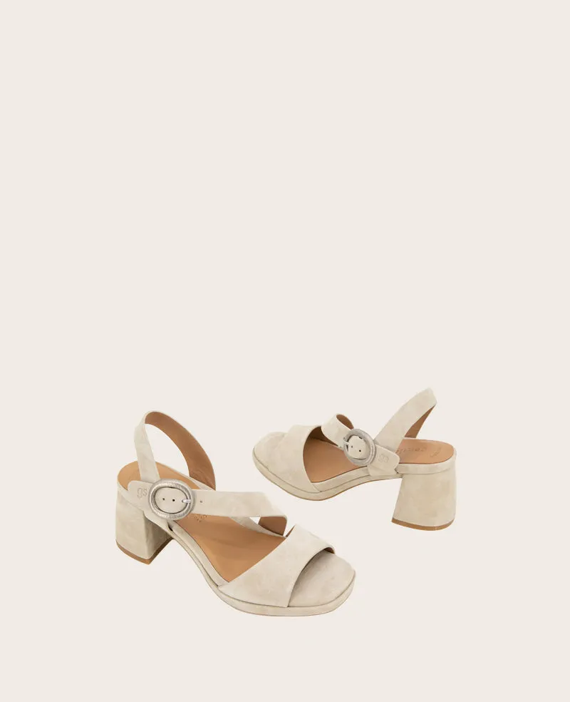GENTLE SOULS - Roma Suede Heel Sandal