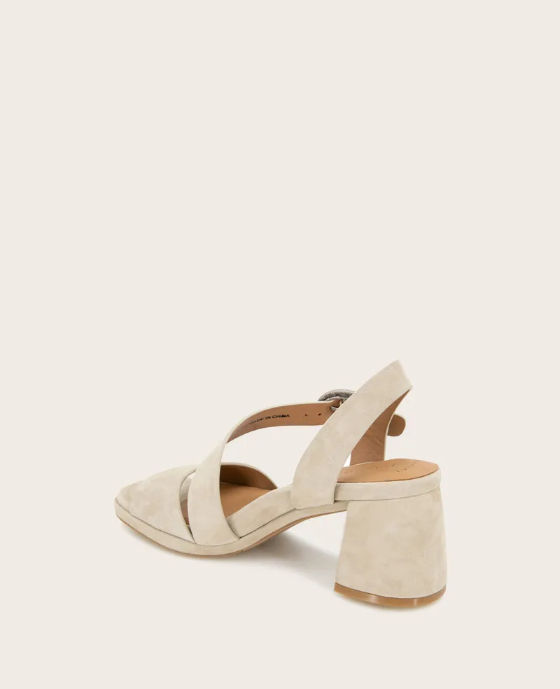 GENTLE SOULS - Roma Suede Heel Sandal