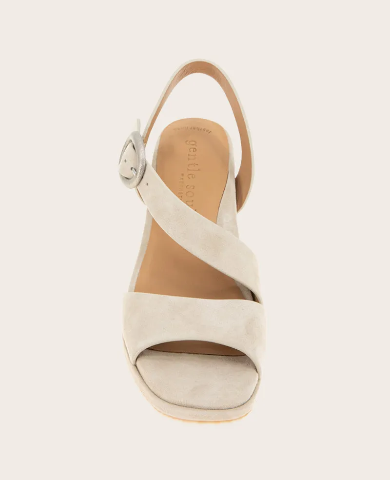 GENTLE SOULS - Roma Suede Heel Sandal