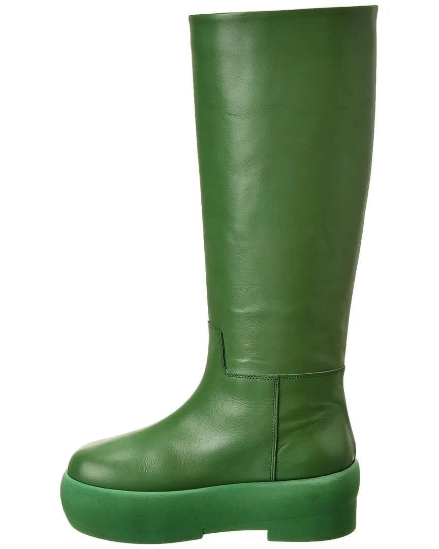 Gia Borghini Gia 16 Leather Knee-High Platform Boot