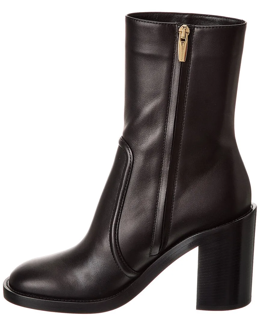 Gianvito Rossi Conner 85 Leather Boot