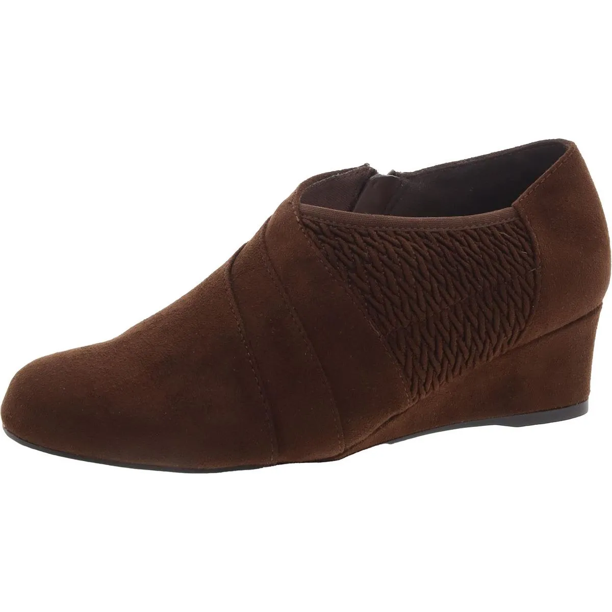 Ginger Womens Textured Quilted Shooties