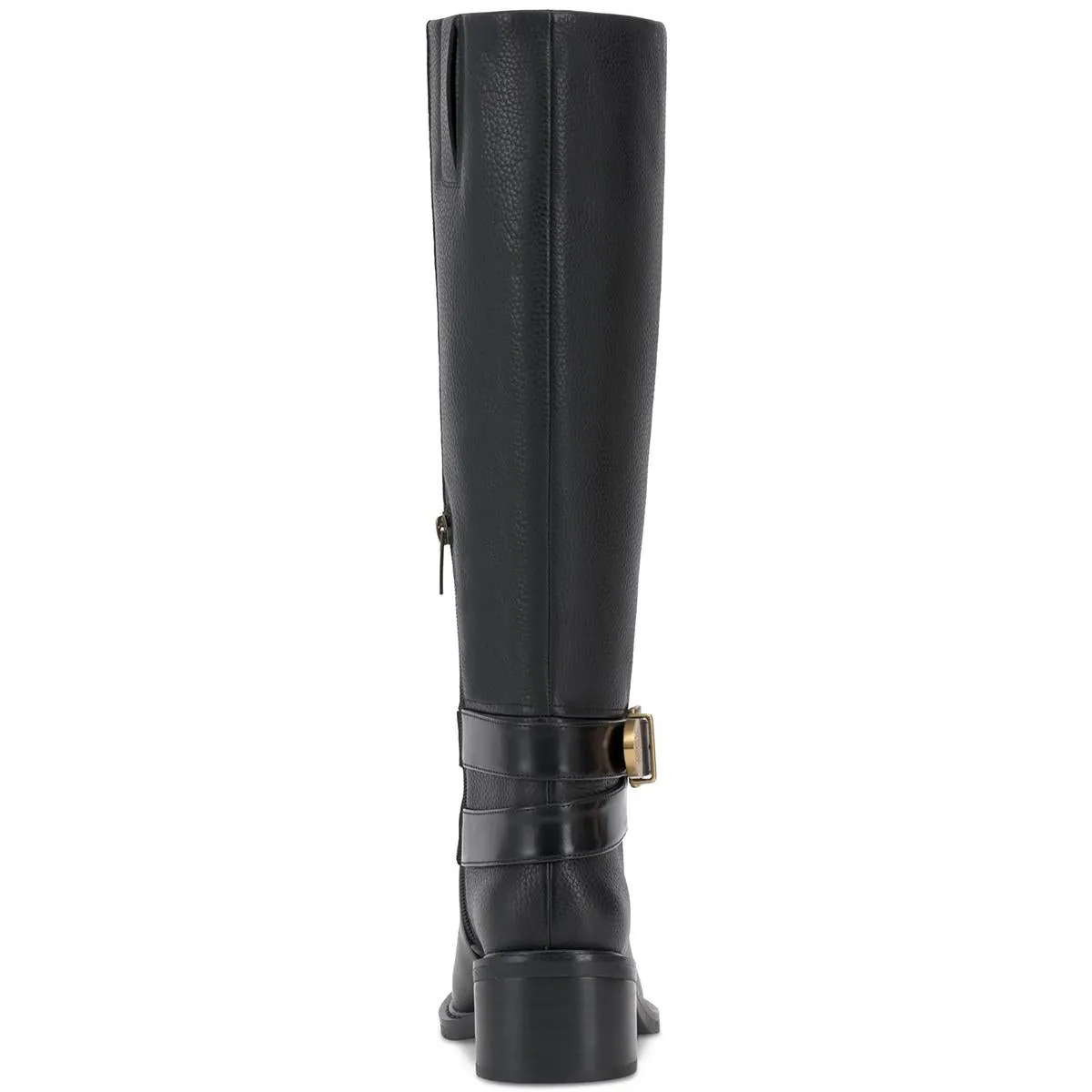 GINI Womens Zipper Manmade Knee-High Boots