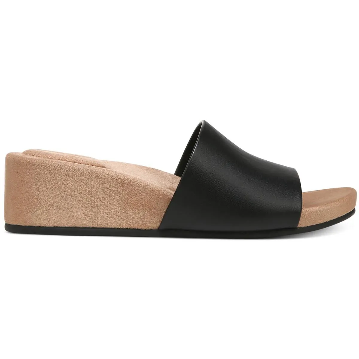 Giulia Womens Cushioned Footbed Man Made Wedge Sandals