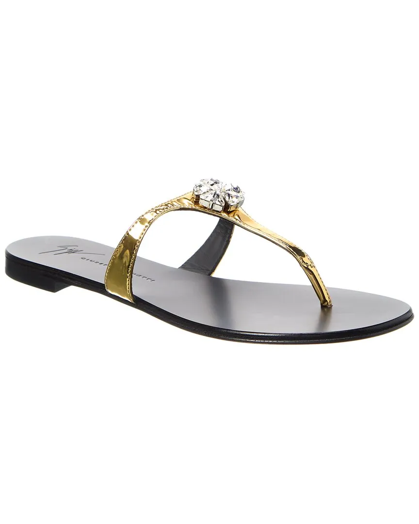 Giuseppe Zanotti Rock Patent Sandal