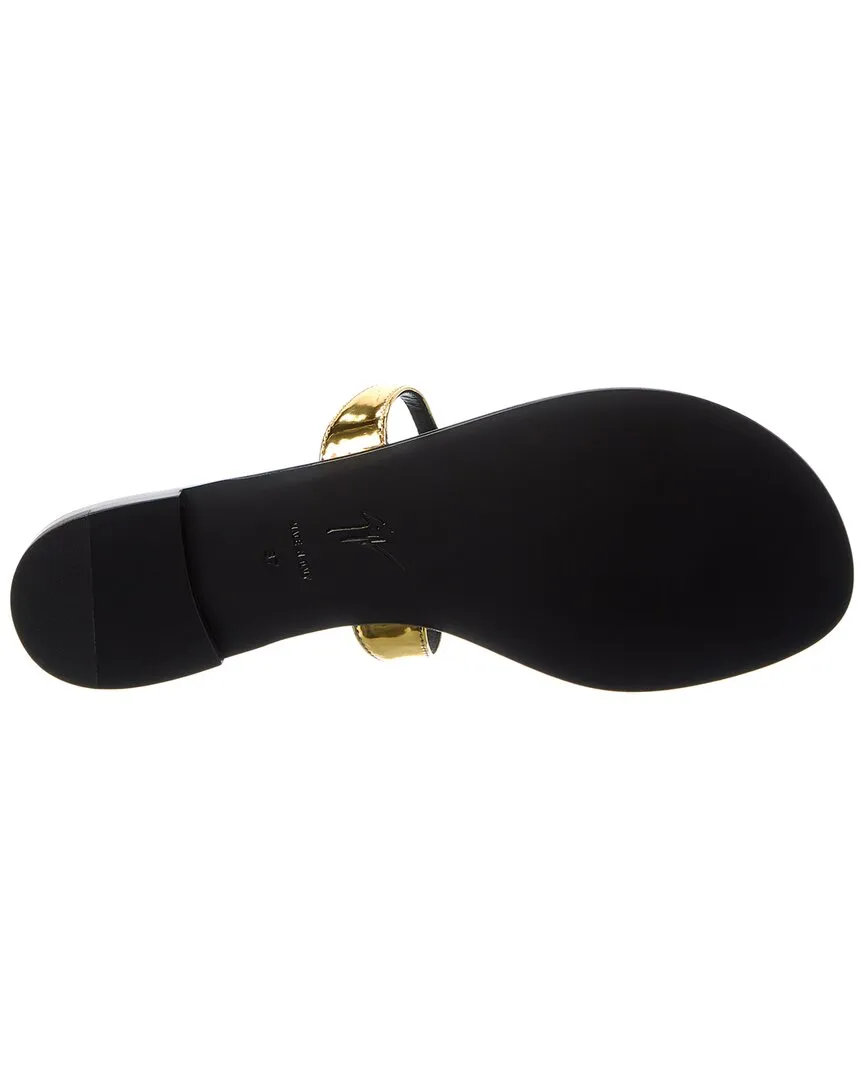 Giuseppe Zanotti Rock Patent Sandal