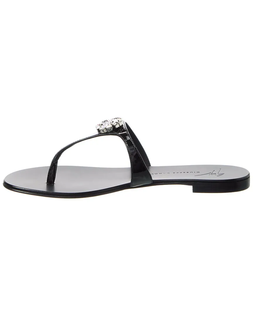 Giuseppe Zanotti Rock Patent Sandal
