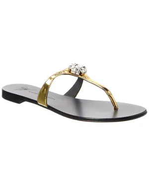 Giuseppe Zanotti Rock Patent Sandal