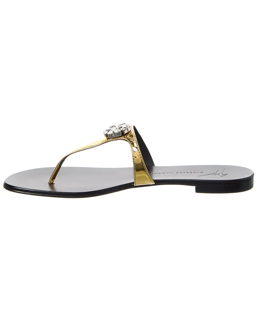 Giuseppe Zanotti Rock Patent Sandal