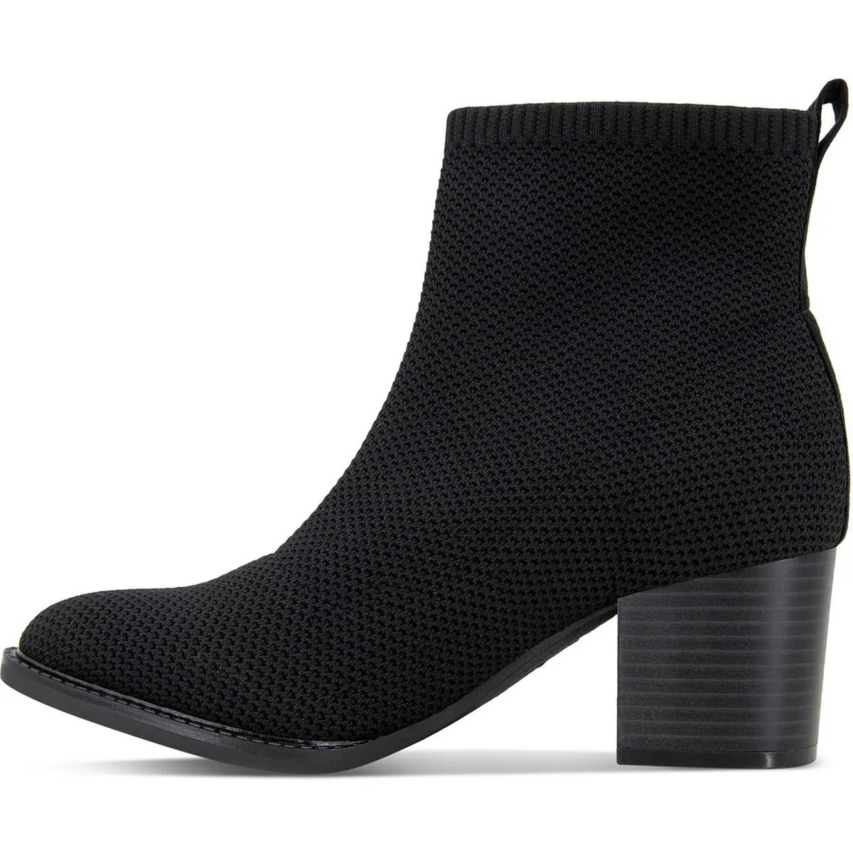 GRANTT Womens Knit Manmade Ankle Boots