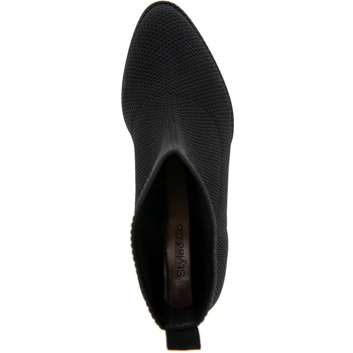 GRANTT Womens Knit Manmade Ankle Boots