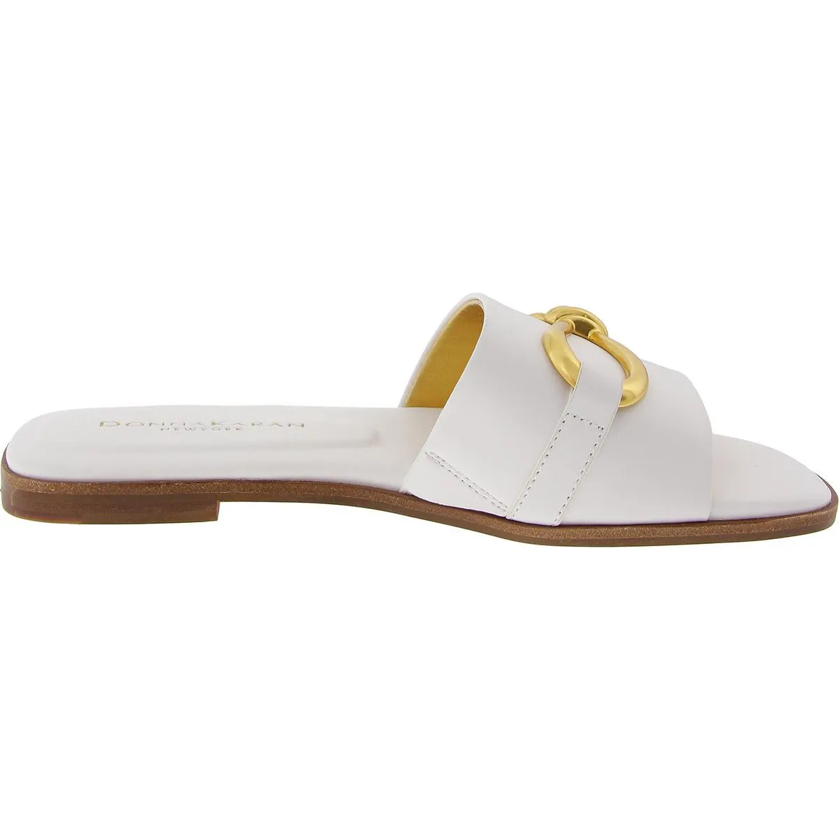 Haylen Womens Embellished Open Toe Slide Sandals