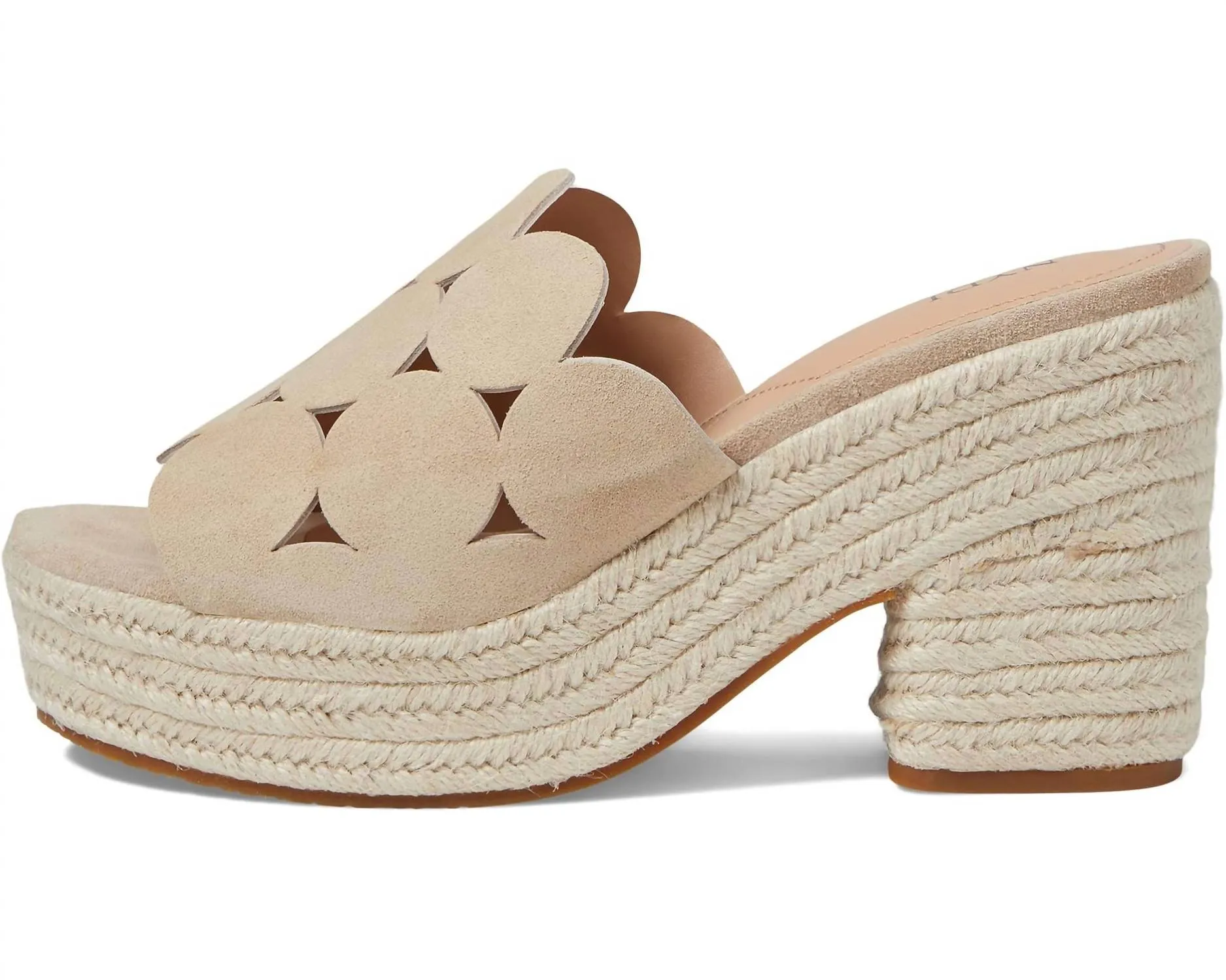 Helene Heeled Sandals In Sand Suede