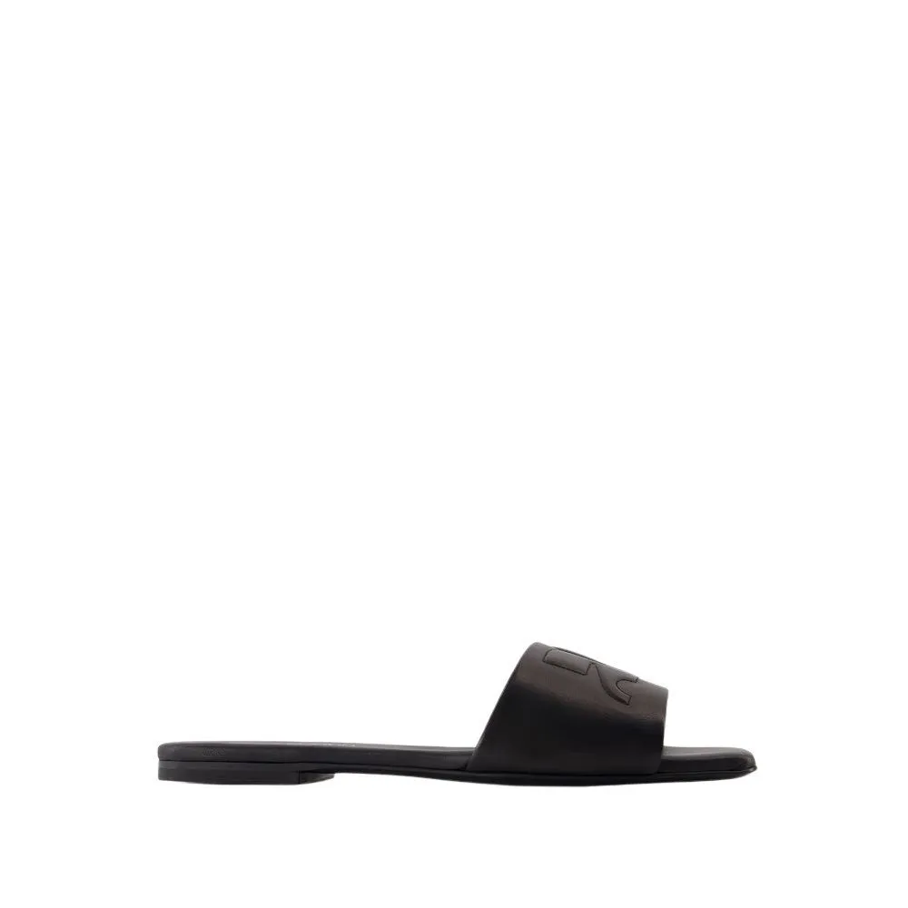 Heritage Shadow Sandals - Leather - Black