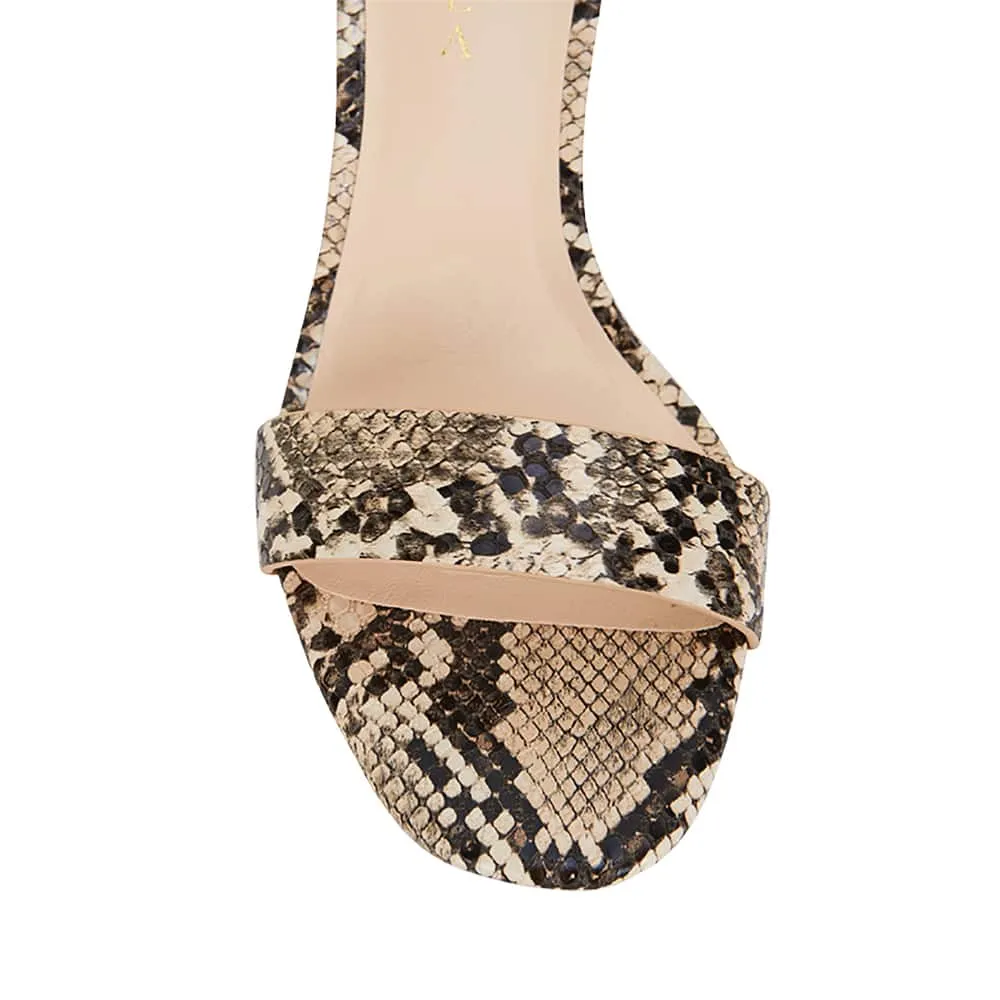 Ida Heel in Natural Smooth