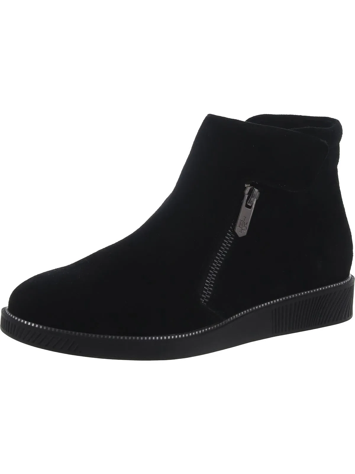 Jaidly Womens Faux Suede Ankle Mid-Calf Boots