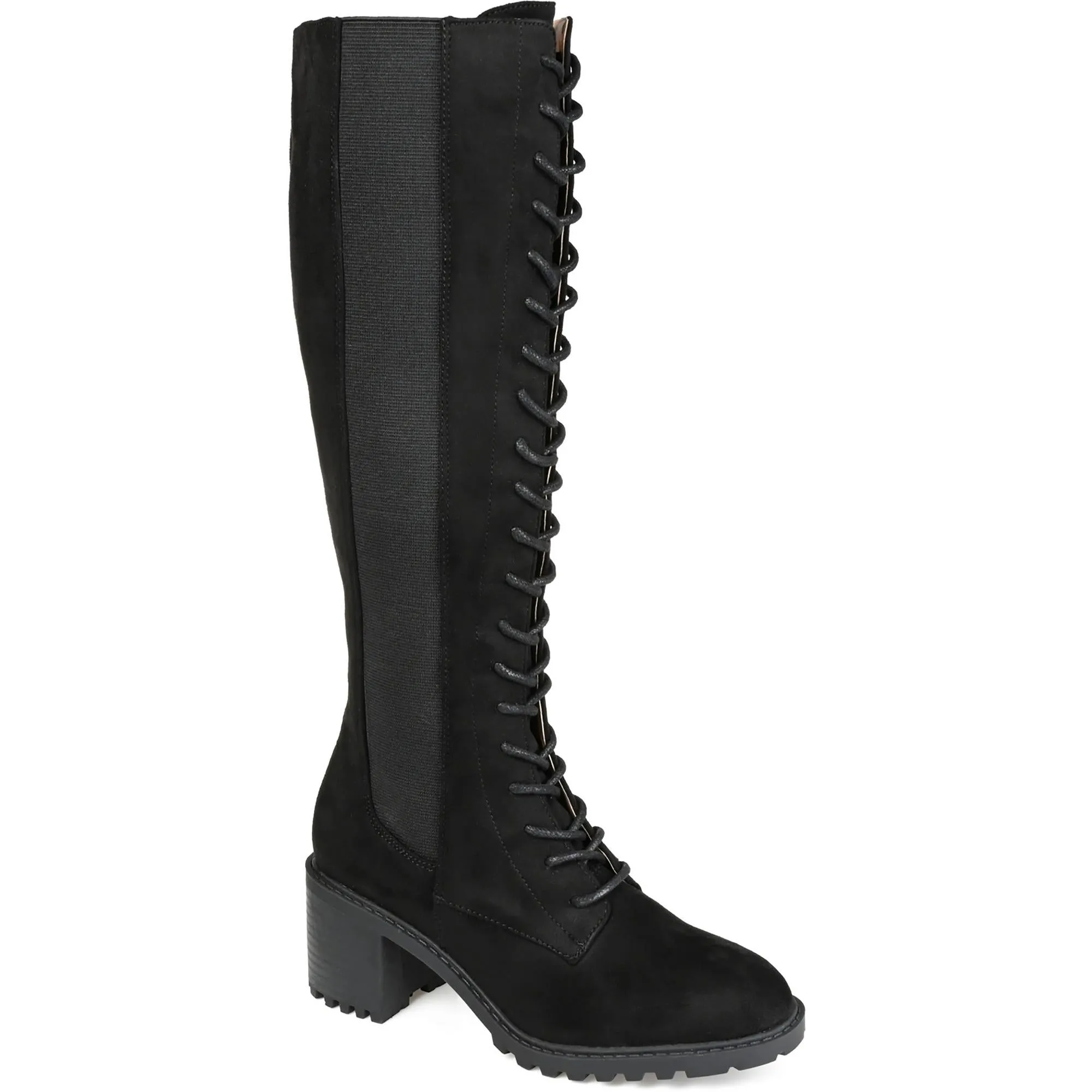 Jenicca Womens Faux Suede Mid-Calf Boots