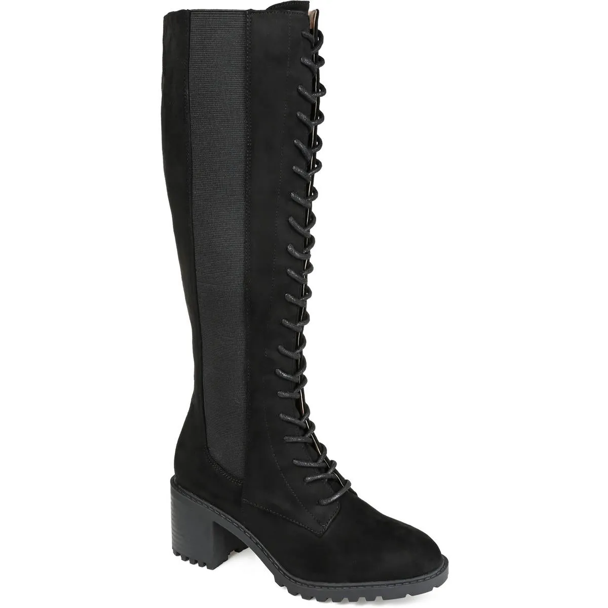 Jenicca Womens Faux Suede Mid-Calf Boots
