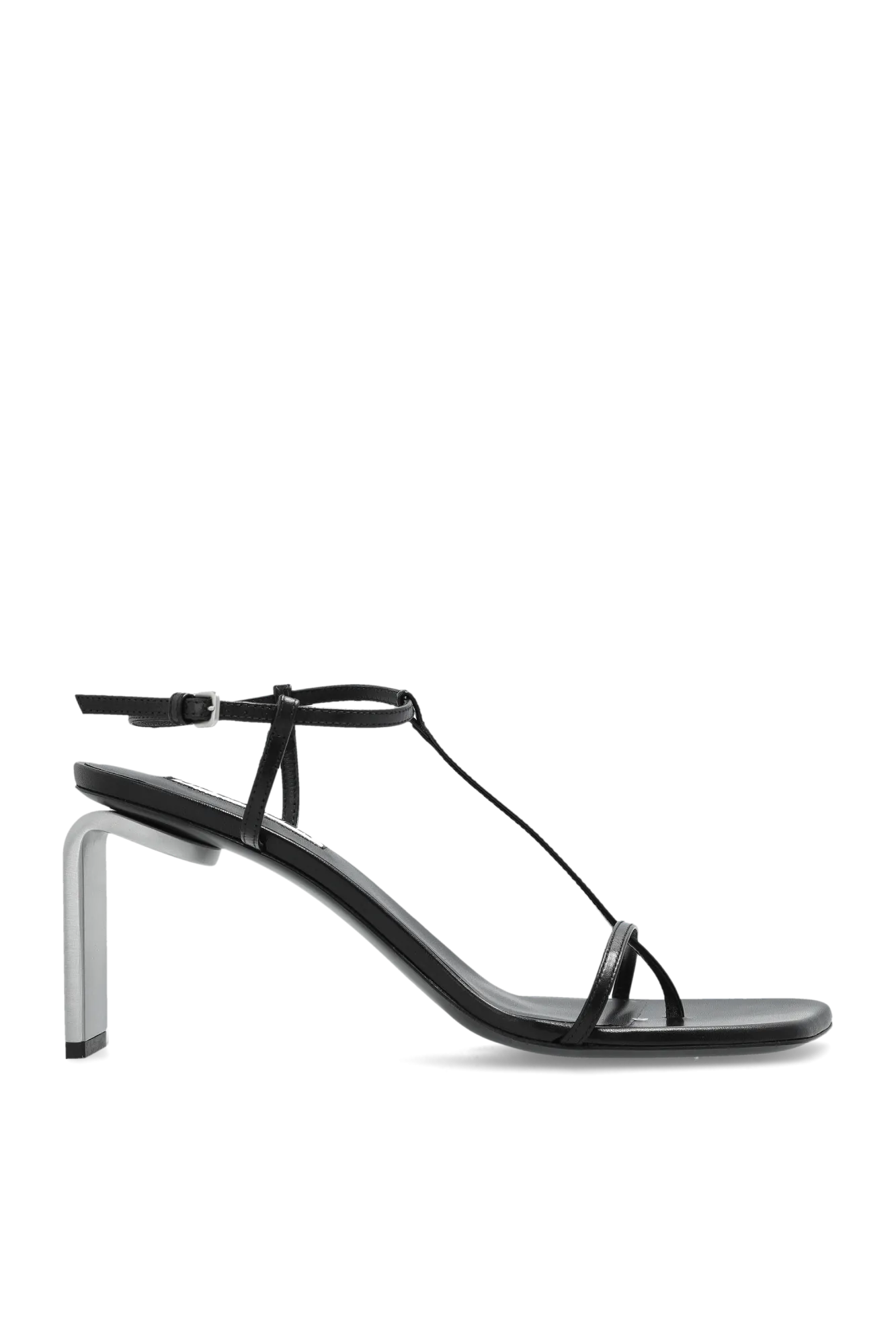 Jil Sander Sandals With Metal Heel