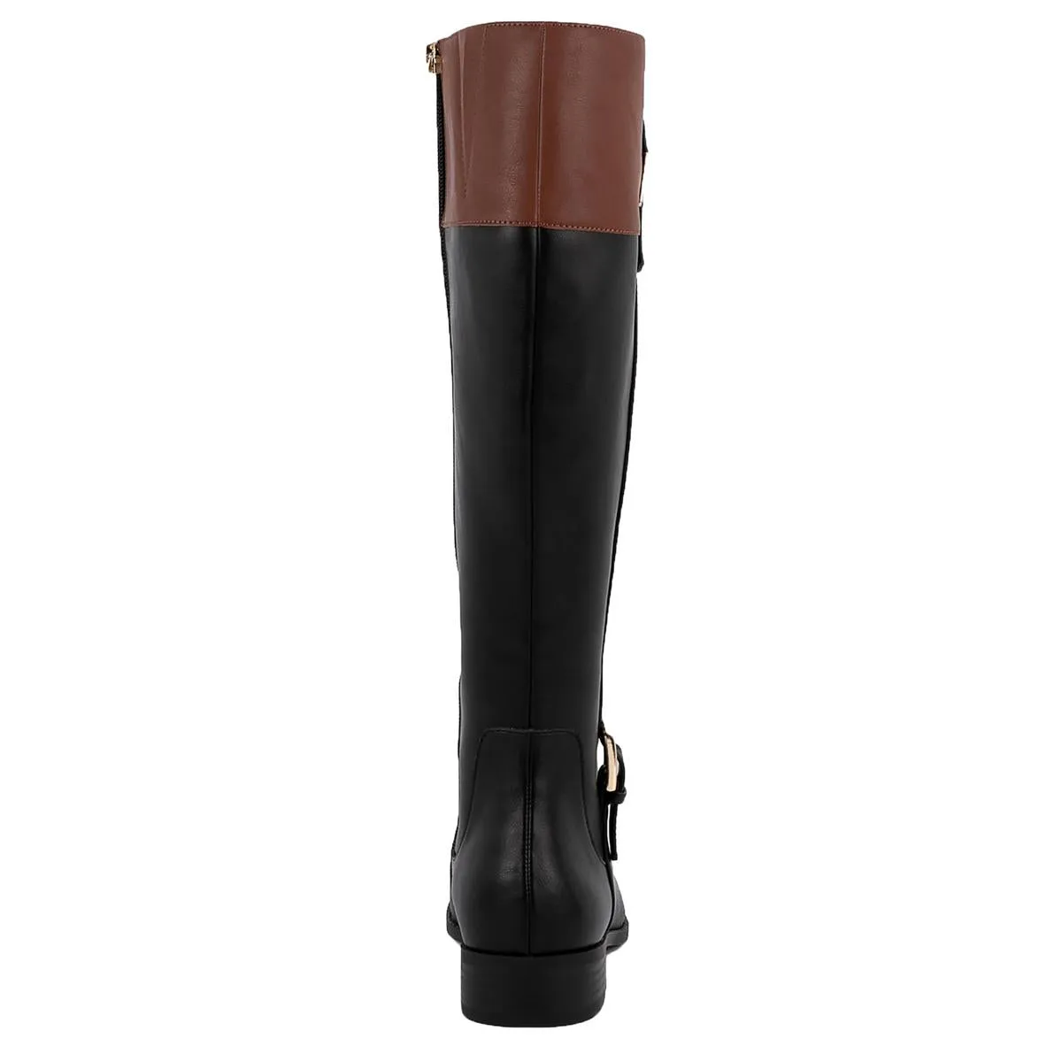 JNYLEODENN Womens Belted Manmade Knee-High Boots